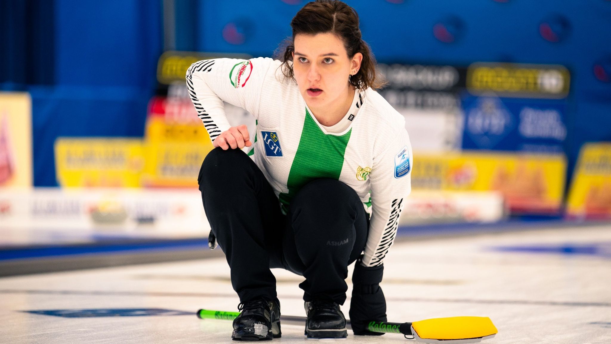 A magyar női csapat elszenvedte harmadik vereségét a Curling Eb-n