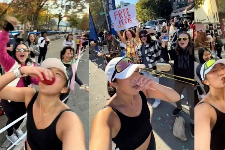 Sör, bor, konyak és röviditalok – mindent ivott a nő, aki a maraton lefutása közben részegedett le