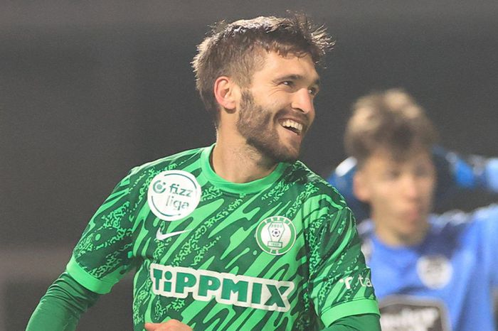 Hahn János hét gólt lőtt a Fizz Liga 2025-2026-os kiírásában (Fotó: paksifc.hu)