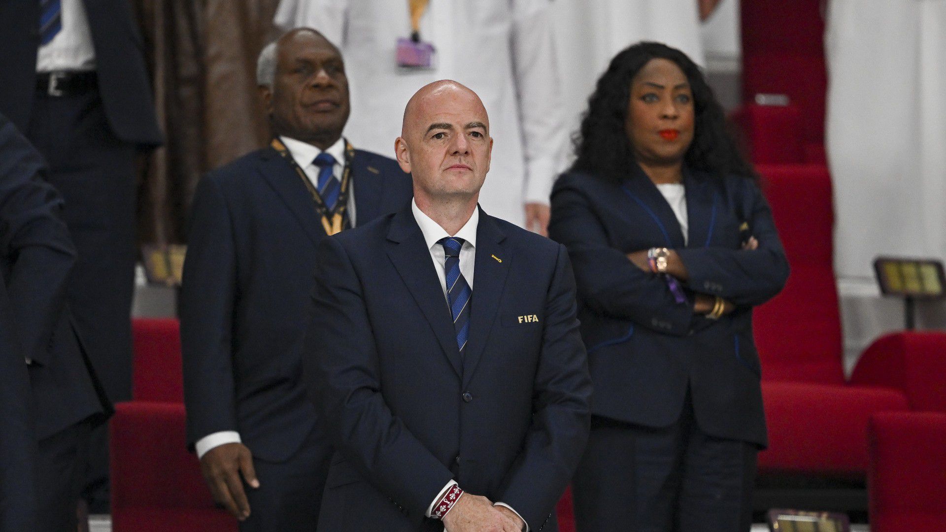 Infantino elégedett a vébével Fotó: Getty Images