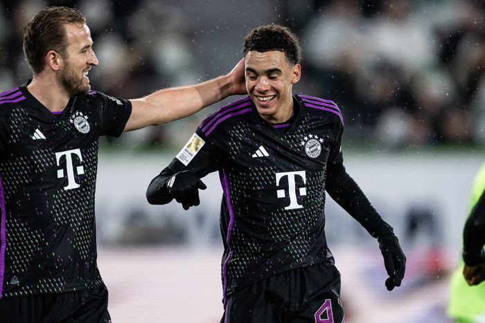 Harry Kane és Jamal Musiala is betalált a Wolfsburgnak