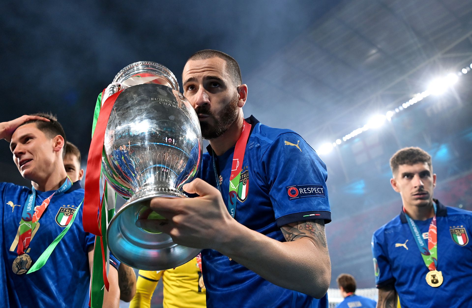 Leonardo Bonucci és az olasz válogatott 2021-ben Európa-bajnok lett!