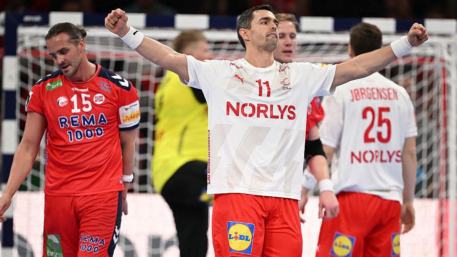 A dán válogatott legyőzte a norvégokat