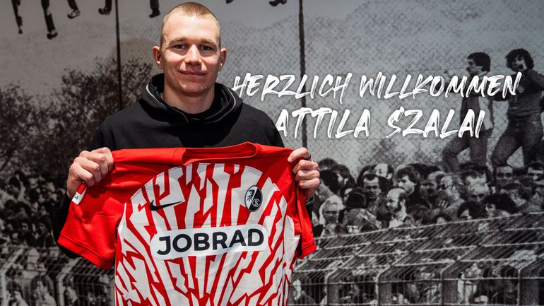 Szalai Attila a Freiburg mezével