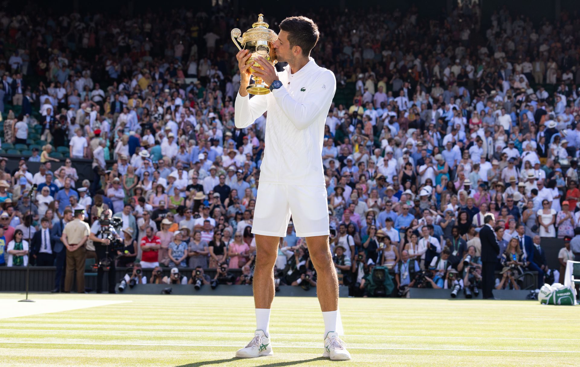 Djokovics tavalyi wimbledoni győzelmét megkönnyezte Becker Fotó: Getty Images