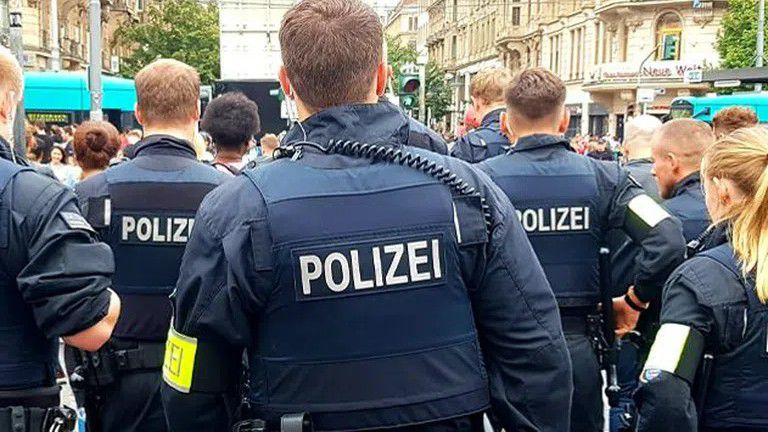 A német rendőrségnek kellett közbeavatkoznia (Fotó: sportal.bg)