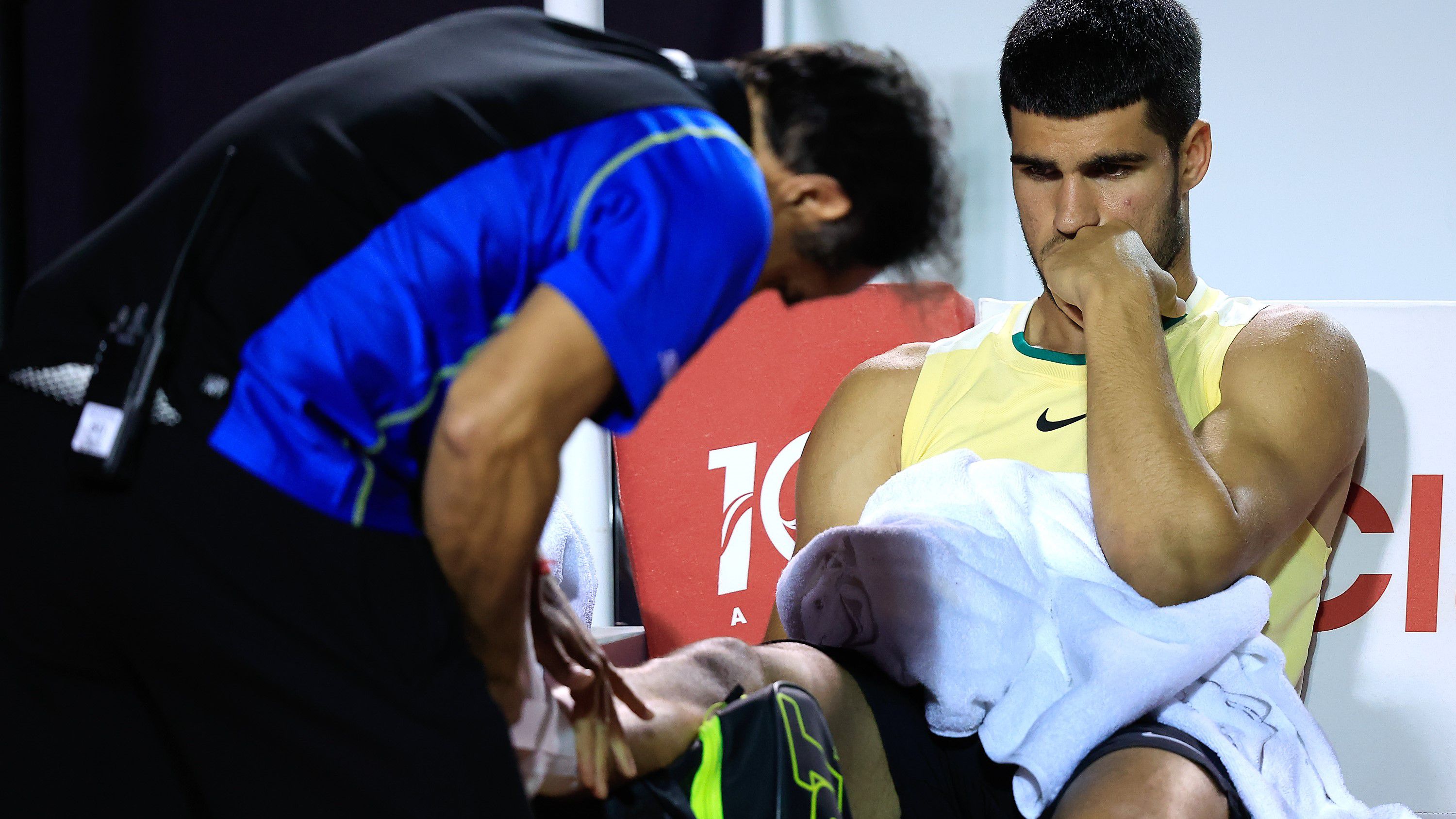 Nem tudni még, mekkora a baj – tíz perc után feladta meccsét a spanyol teniszsztár