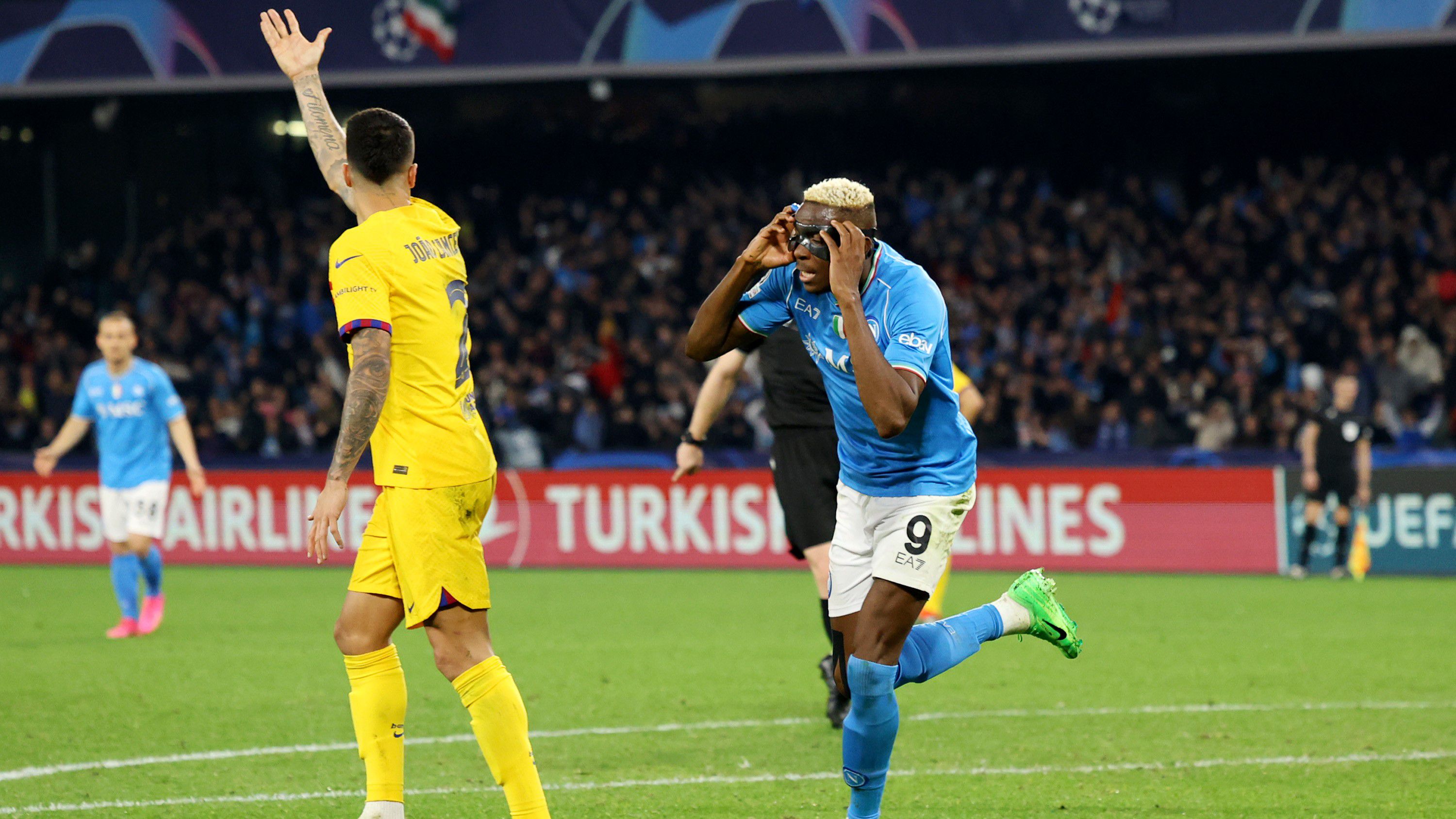 Osimhen gólja a döntetlent jelentette a Napolinak a Barcelona elleni BL-nyolcaddöntőben
