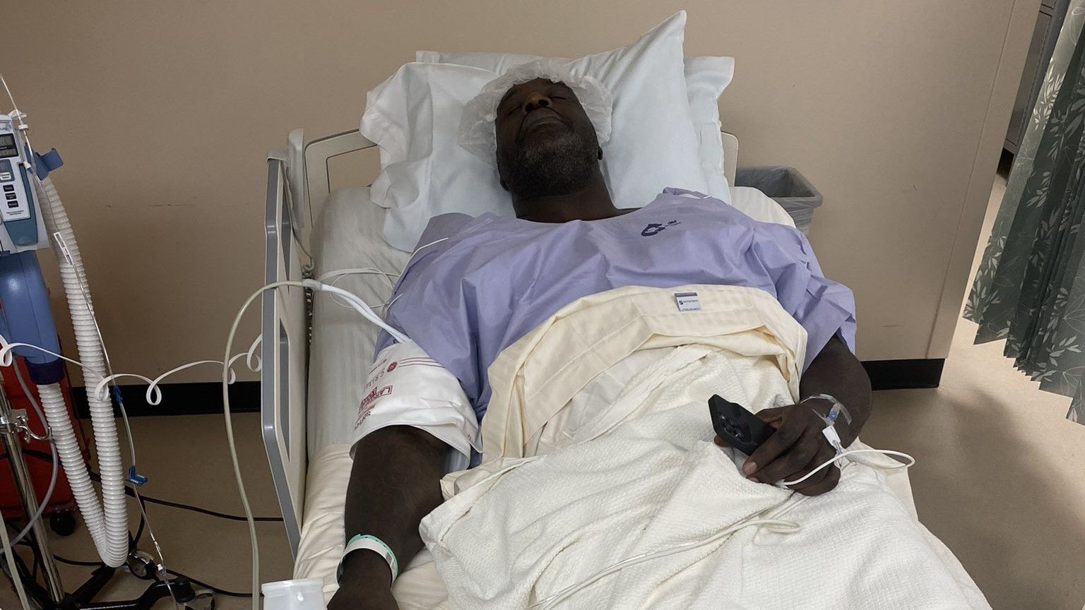 A kórházi ágyából üzent az NBA-legenda