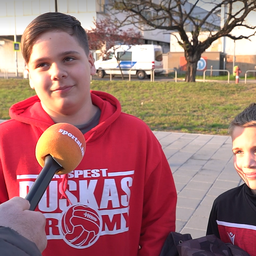Nenad Lukics és Kocsis Dominik a sztár a Honvéd-szurkolóknál – videóval