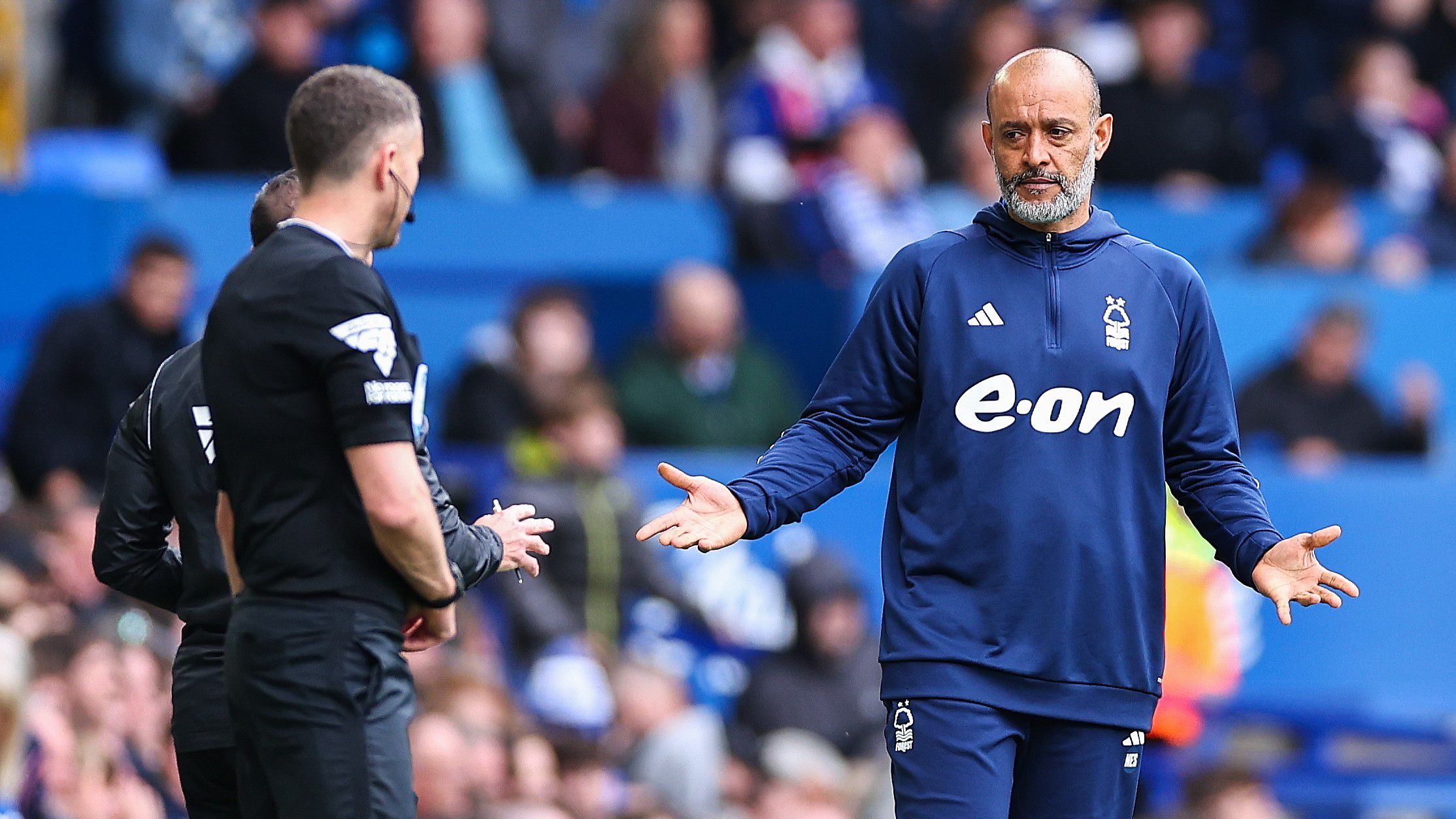 A Nottingham Forest vezetőedzője, Nuno Espírito Santo sem volt elégedett a játékvezető ítéleteivel az Everton elleni bajnokin