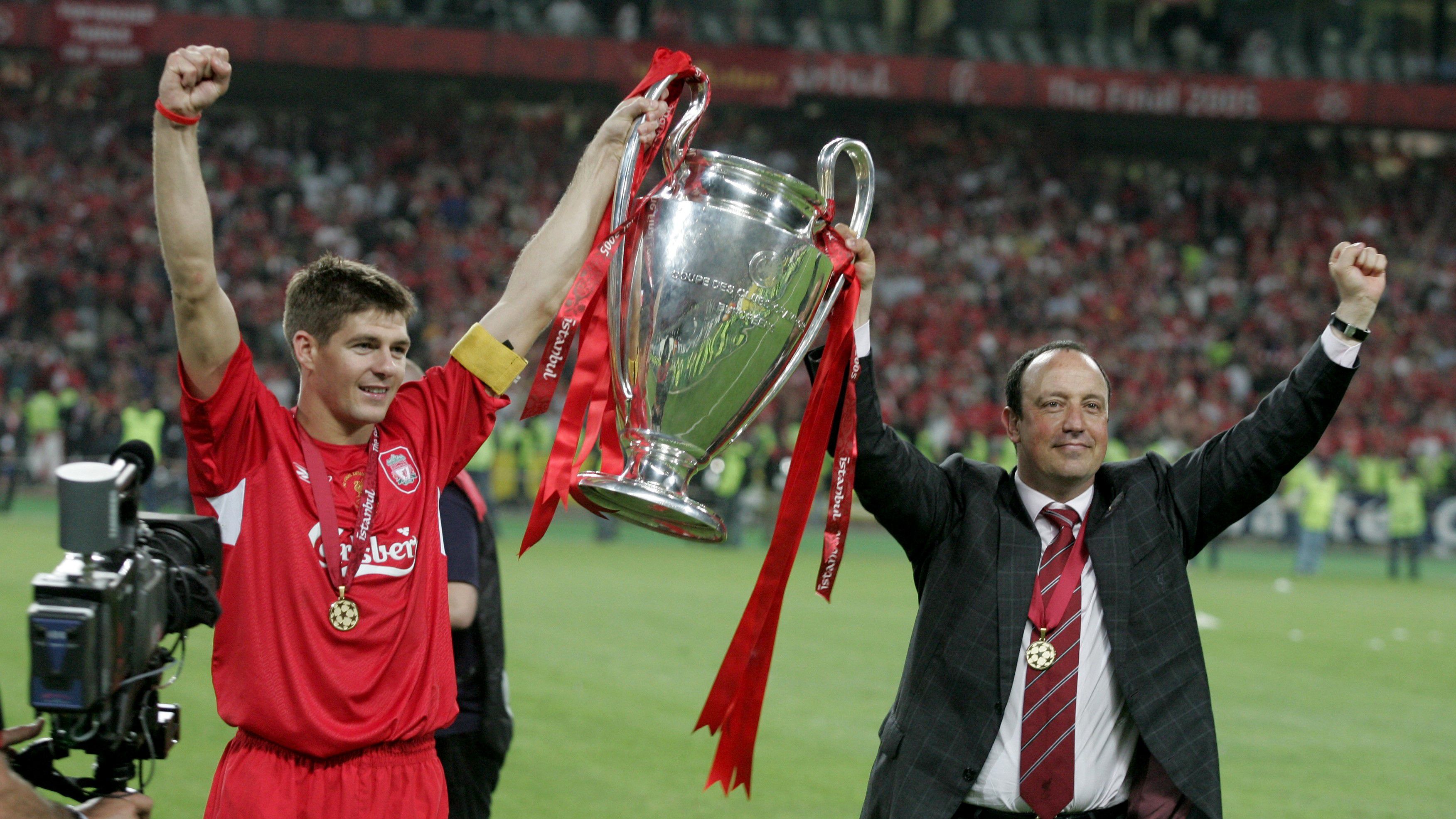 Rafa Benítez 2005-ben Európa csúcsára ért a Liverpool kispadján