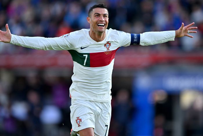 Cristiano Ronaldo 200 mérkőzésen 123 gólt szerzett eddig a portugál válogatottban