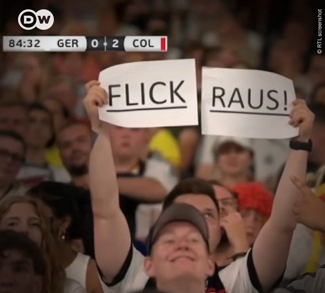 A drukkerek többségének véleményét fejezi ki ez a fiatalember (Fotó: Facebook/DW Bundesliga Kick Off)