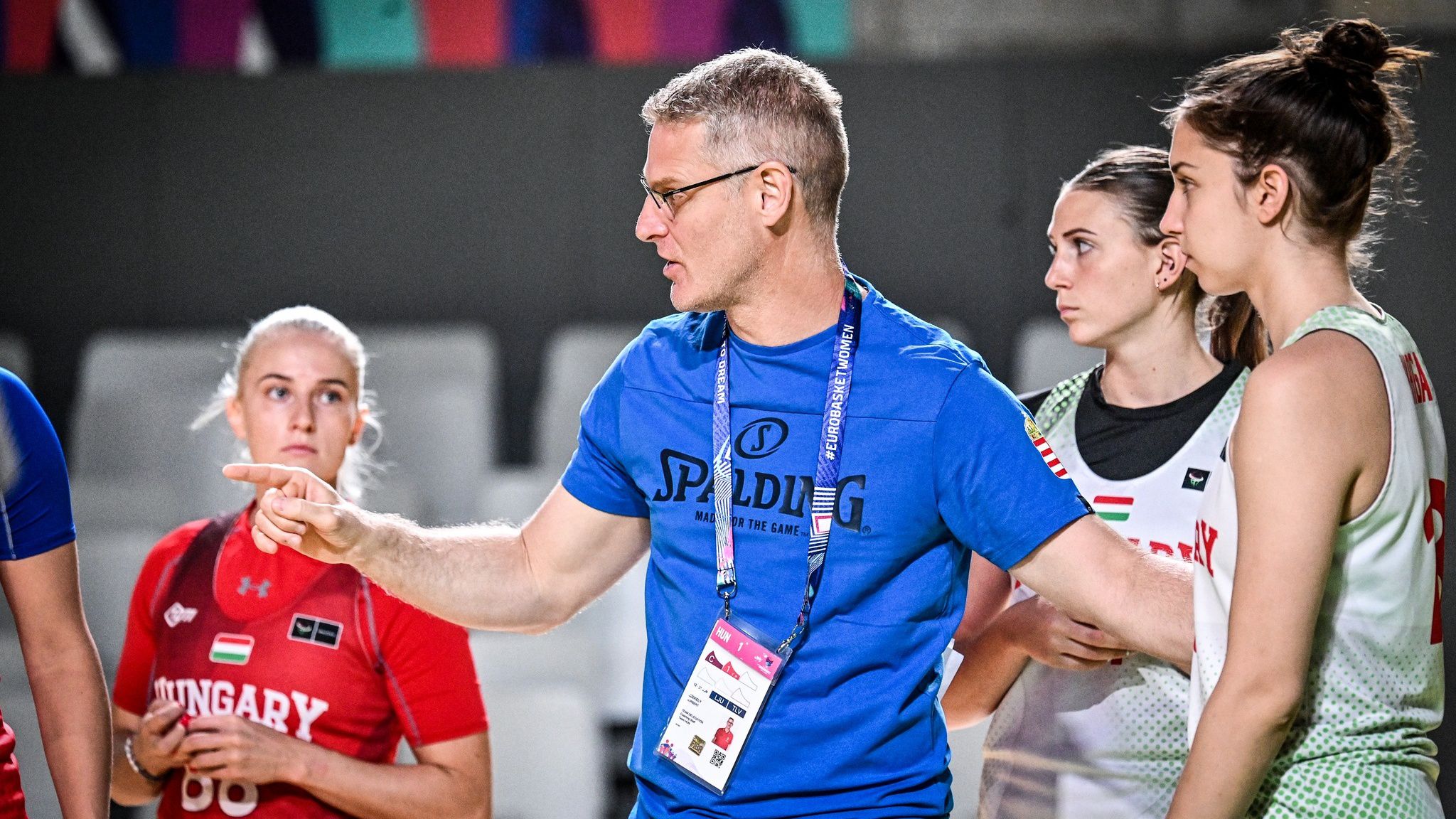 A magyar válogatott készül a csehek elleni Eb-negyeddöntőre (Fotó: Magyar Kosárlabdázók Országos Szövetsége/Facebook)