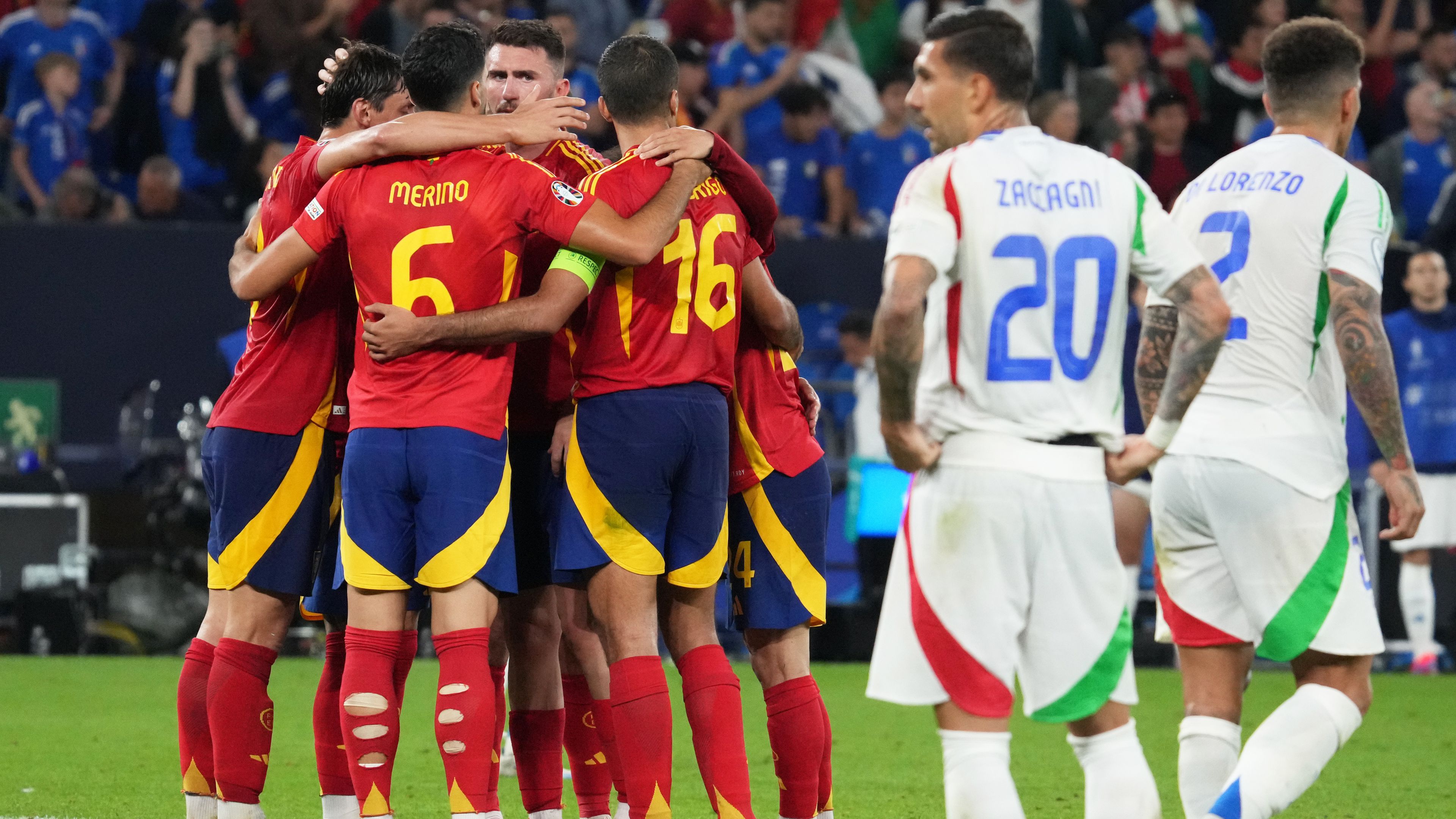 „Nincs nálunk jobb csapat” – a spanyol kapitány az olaszok legyőzése után
