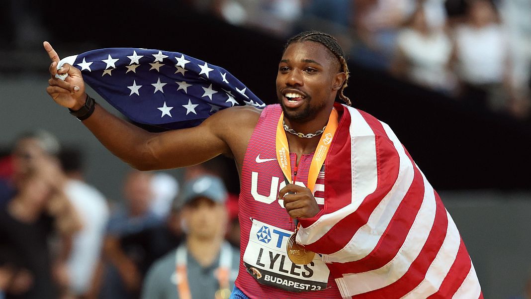 Noah Lyles 9.83-mal nyerte meg a 100 métert Budapesten