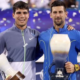 Ezúttal Novak Djokovics bizonyult jobbnak Carlos Alcaraznál