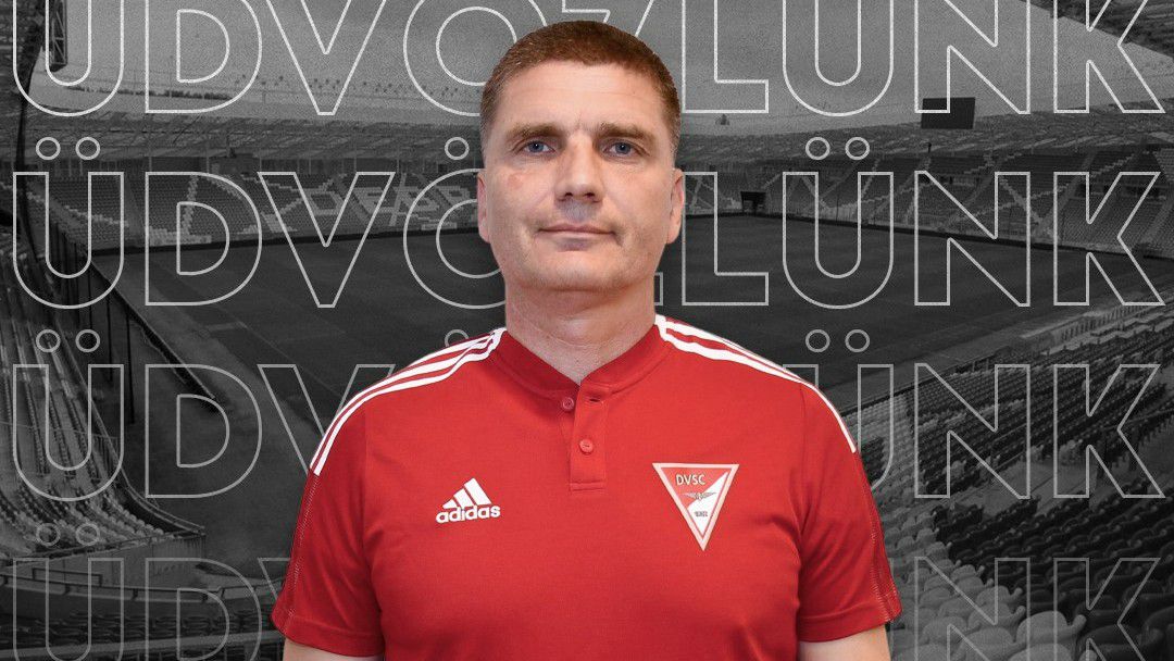 A Honvéd elleni jövő hét szombati bajnokin már a szerdán kinevezett Szrdjan Blagojevics irányítja a DVSC-t. Fotó: dvsc.hu