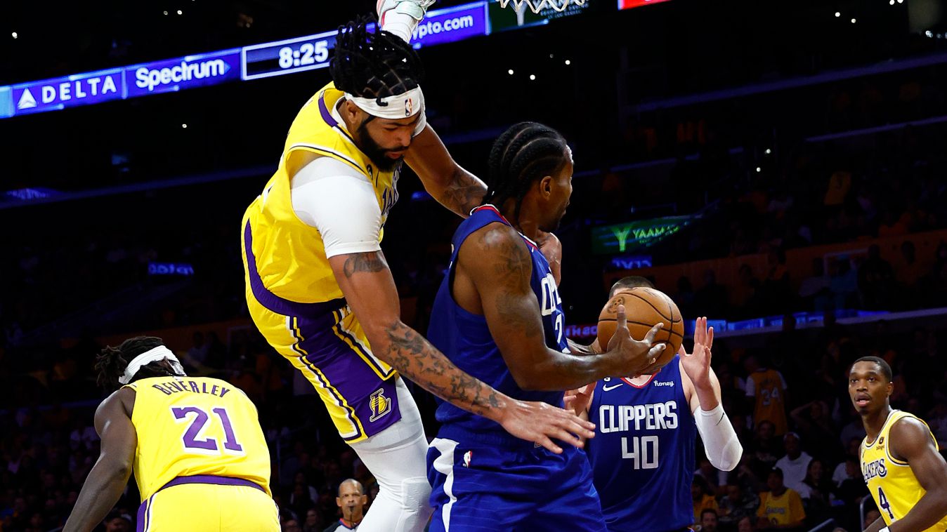 Los Angeles Lakers–Los Angeles Clippers 2022.10.20. Getty