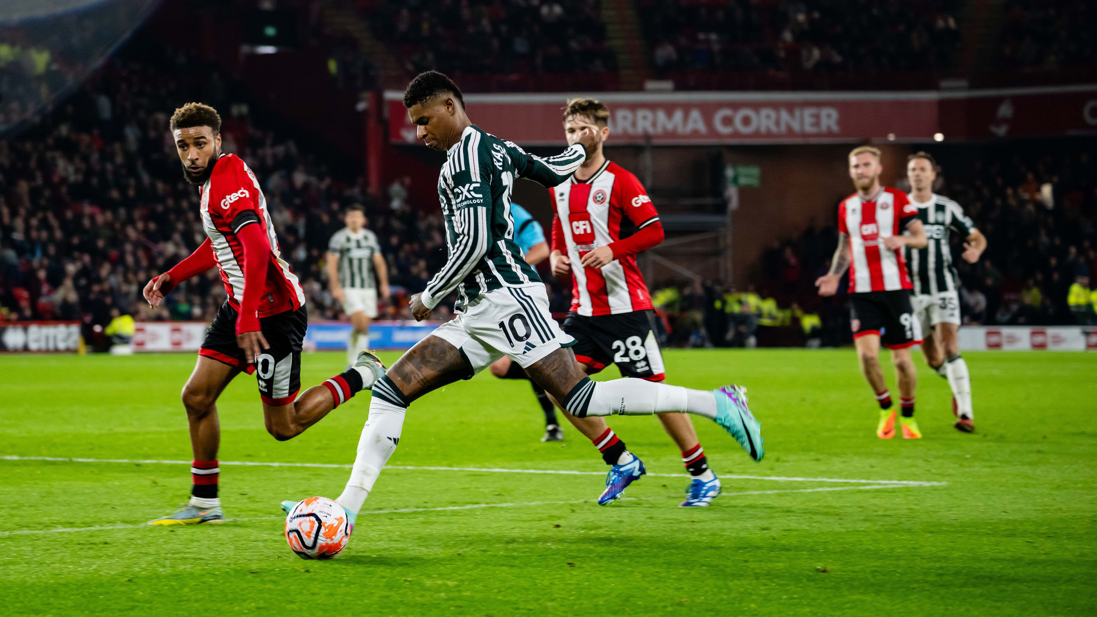 Rashfordnak nem jött össze a gól a Sheffield United otthonában, ám a Manchester United így is begyűjtötte a három pontot