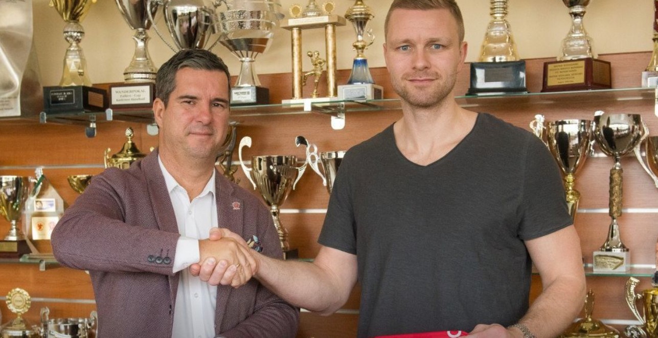 Pálmarsson újra Veszprémben (Fotó: handballveszprem.hu)