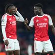 Saka és Eze is kezdenek az Atlético Madrid ellen