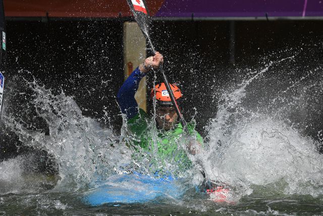 A szlalom kajak-kenu mindig látványos