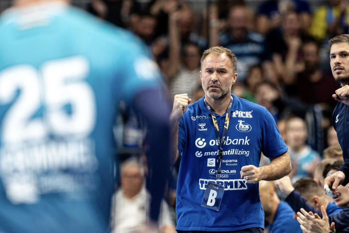Michael Apelgren hangsúlyozta, nem szabad alábecsülni ellenfelüket (Fotó: pickhandball.hu)