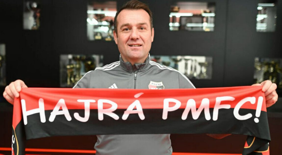 Kulcsár Árpád lett a Pécs új vezetőedzője (fotó: pmfc.hu)