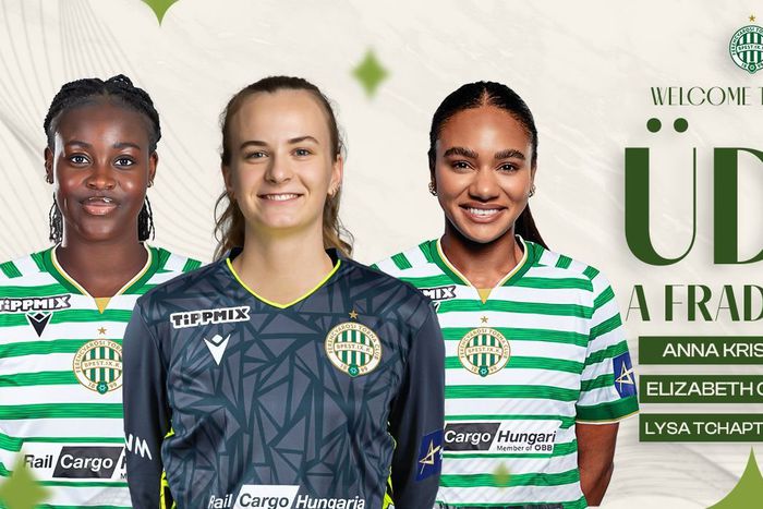 Három játékos érkezését jelentette be a klub (Fotó: fradi.hu)