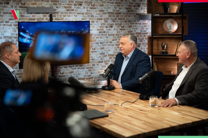 Orbán Viktor és Bognár György Marco Rossi helyzetéről is beszélt (Fotó: Orbán Viktor/Facebook)