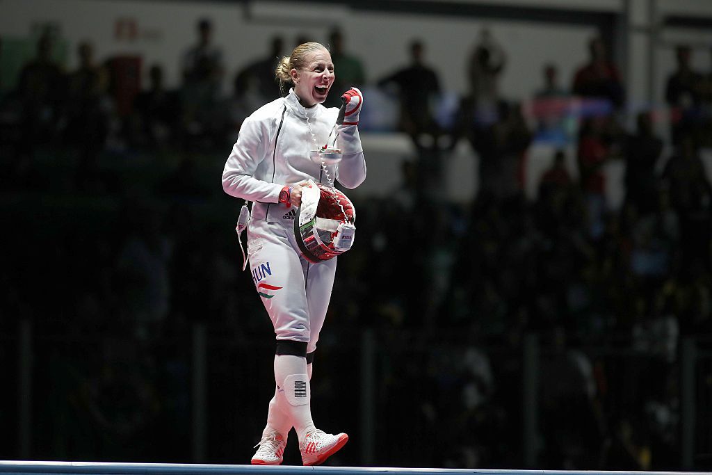 Rio, 2016, az első kiáltás olimpiai bajnokként (Fotó: GettyImages)