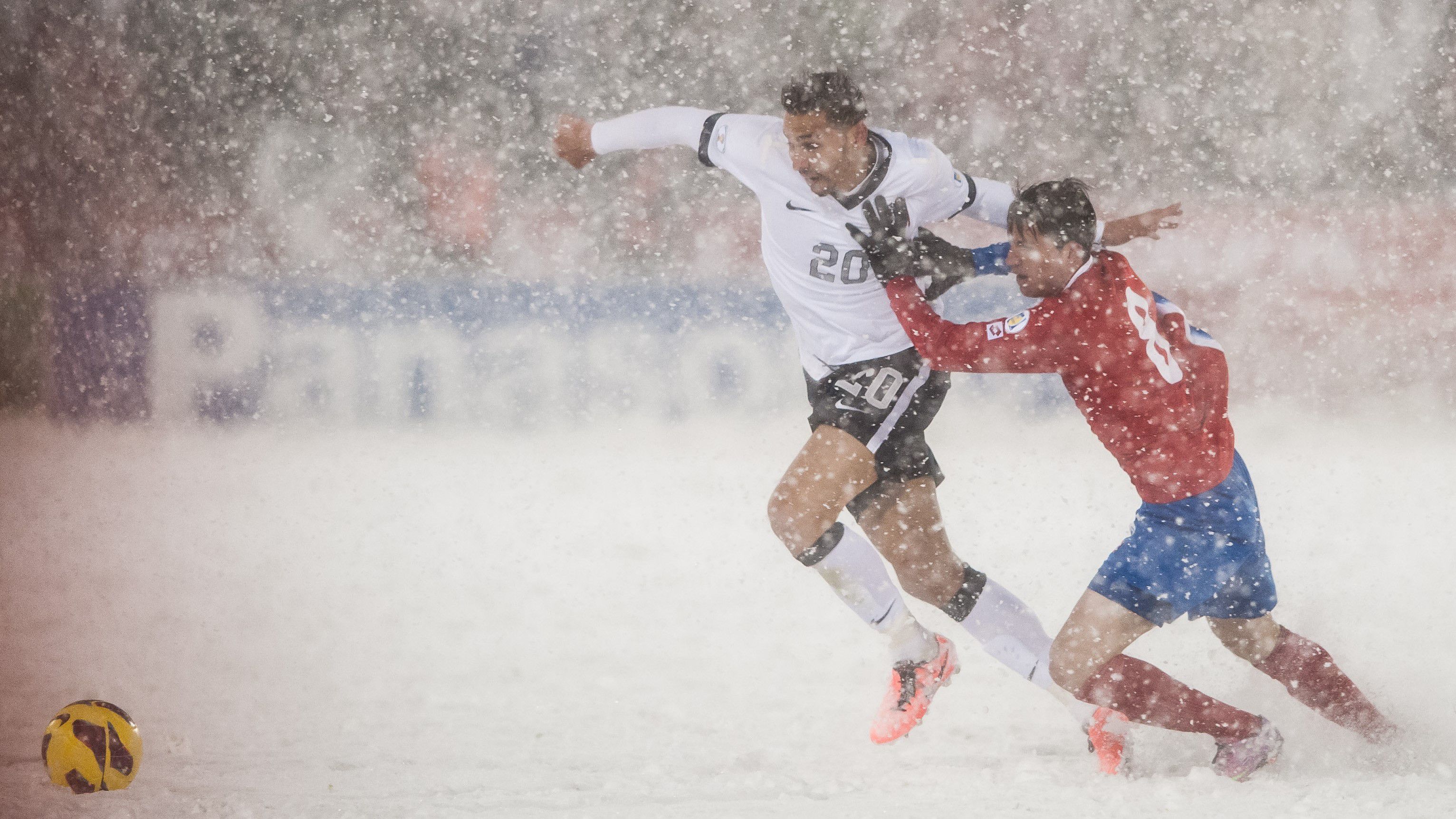 Akár hóembert is építhettek volna az Egyesült Államok és Costa Rica játékosai