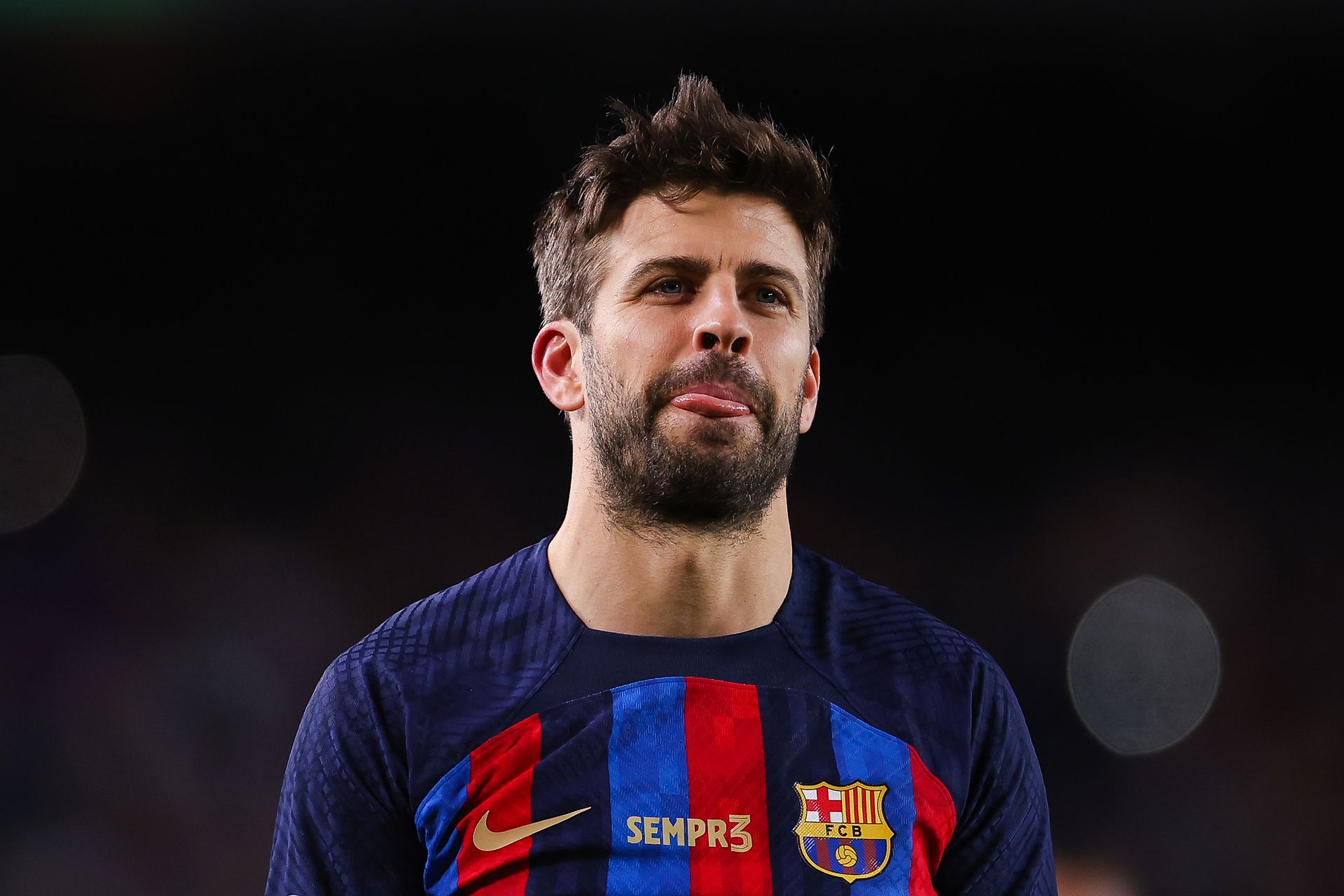 A Barcelona korábbi focistája csak mosolyog volt párja kiborulásán/Getty