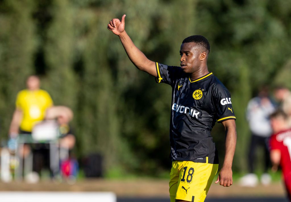 Végül Dortmundban marad és 2026-ig ír alá Youssoufa Moukoko (Fotó: Getty Images)
