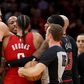 Nagy balhé az NBA-ben, összeugrott a két sztár – videóval
