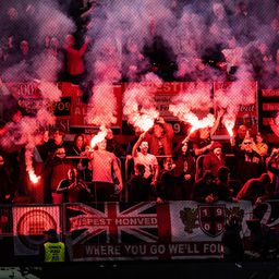 Galéria: fantasztikus hangulat a lelátón, nagy küzdelem a pályán