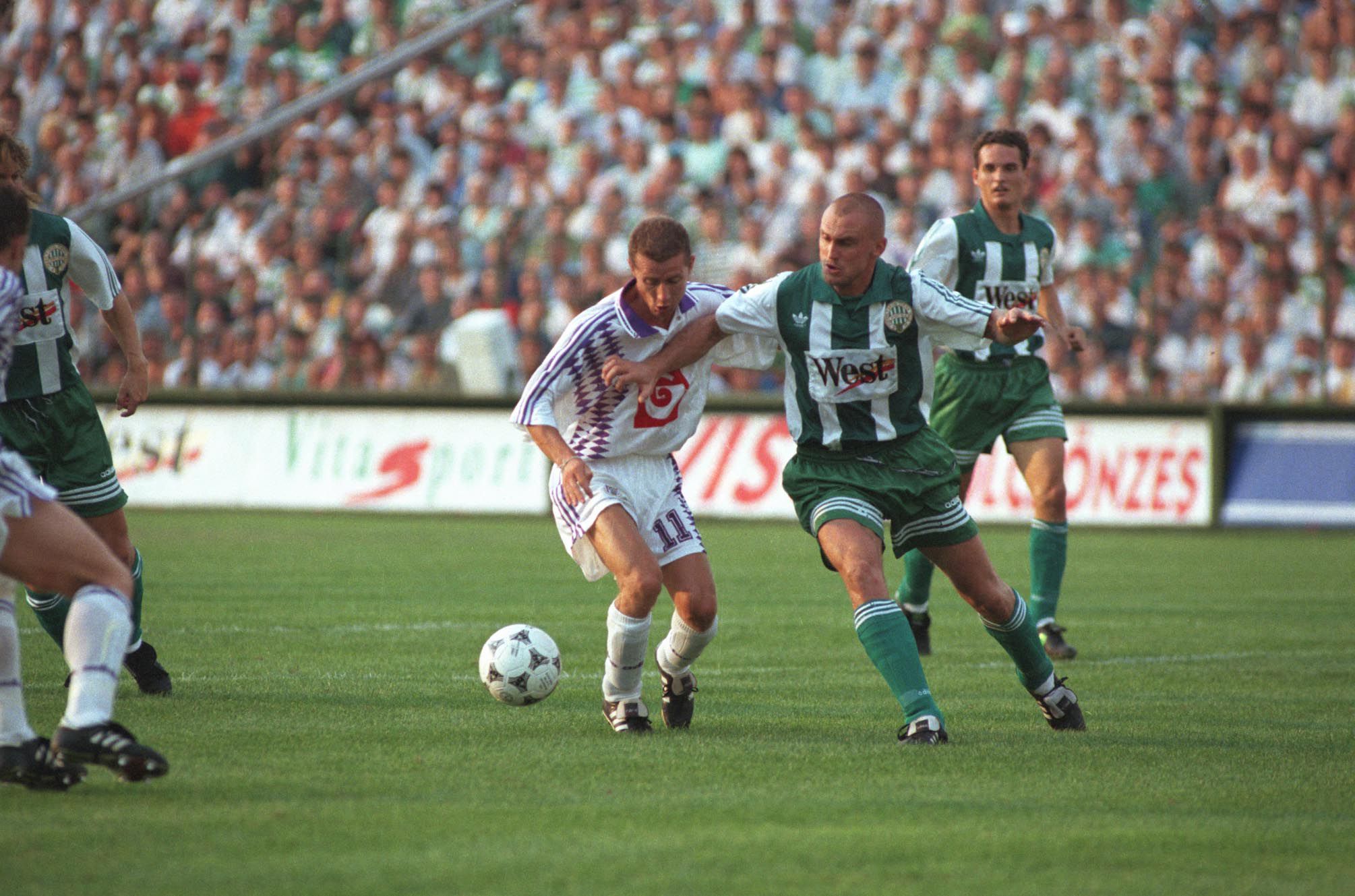 Élete egyik legfontosabb meccse az Anderlecht elleni BL-selejtező volt (Fotó: MTI / Illyés Tibor)