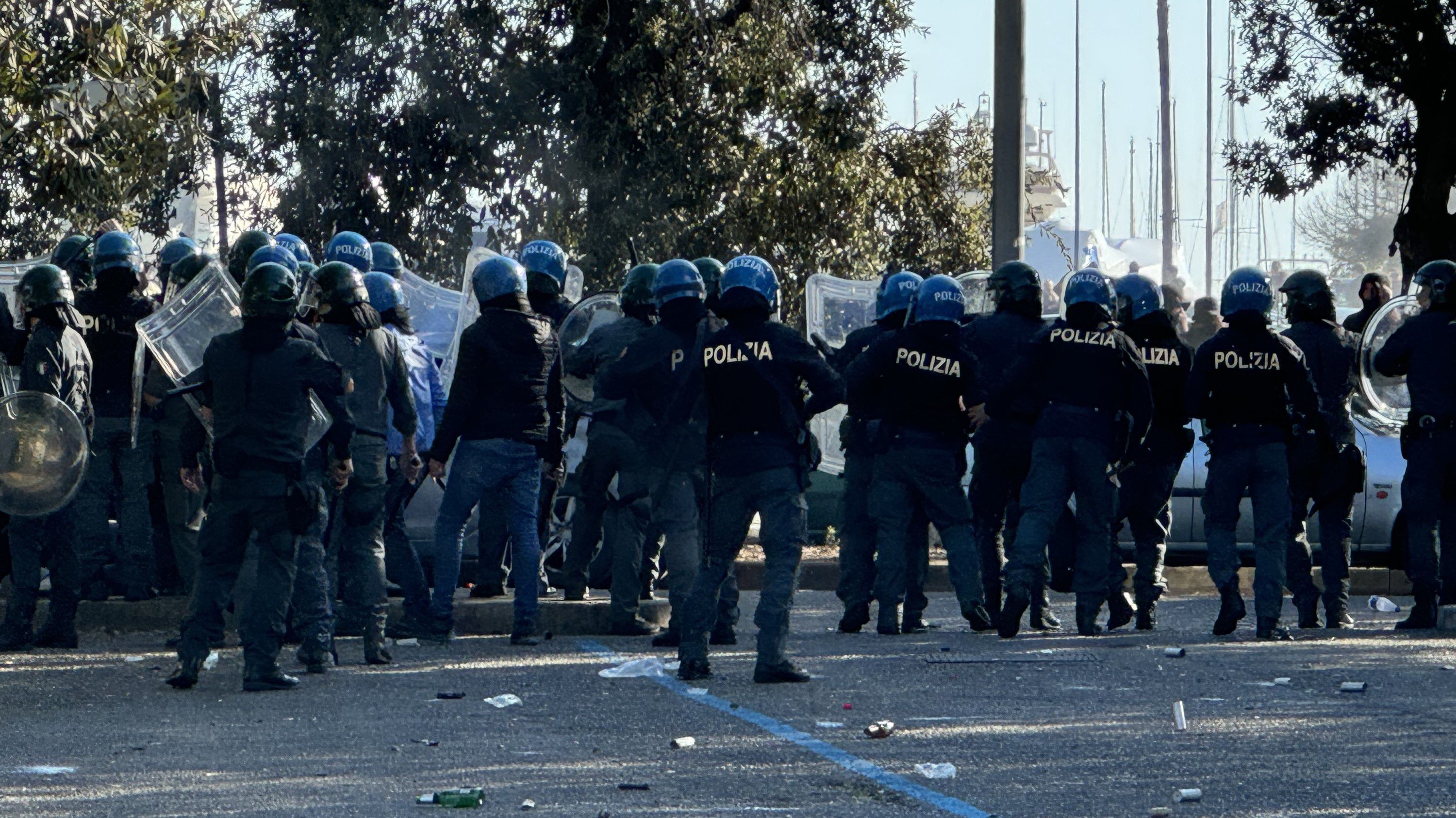 Rendőröket vertek az olasz bajnoki után, hárman kórházba kerültek