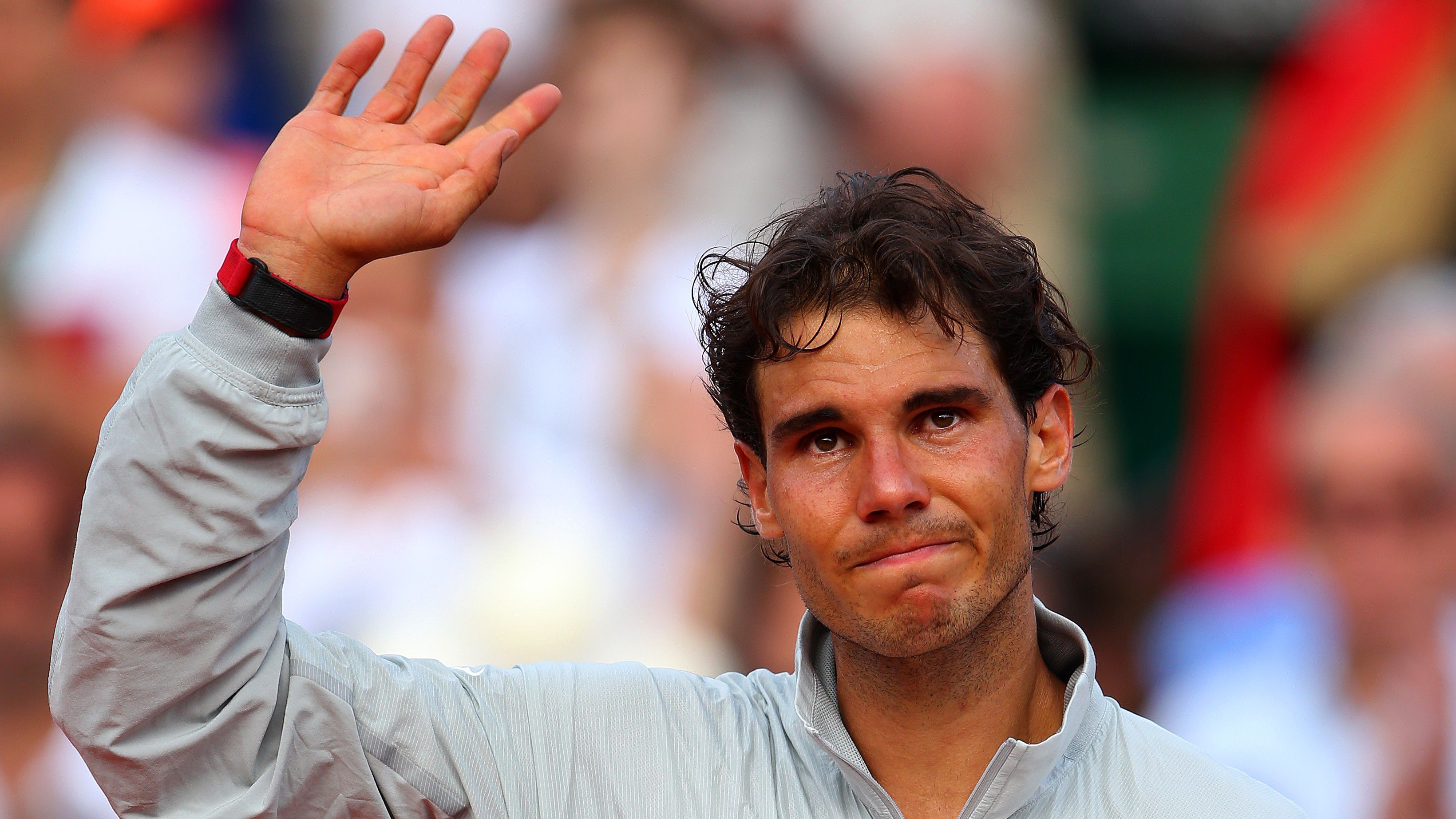 Rafael Nadal többször is könnyeivel küszködött a Roland Garroson