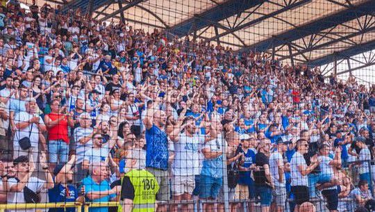 Nem meglepő, hogy a ZTE Aréna lelátói megteltek a Ferencváros elleni mérkőzésre. (Fotó: ztefc.hu)