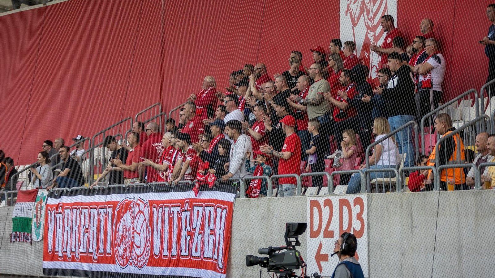 A kisvárdai szurkolók az idény első felében nem láthatták hazai pályán csapatukat. (Fotó: Móricz Csaba/kisvardafc.hu)