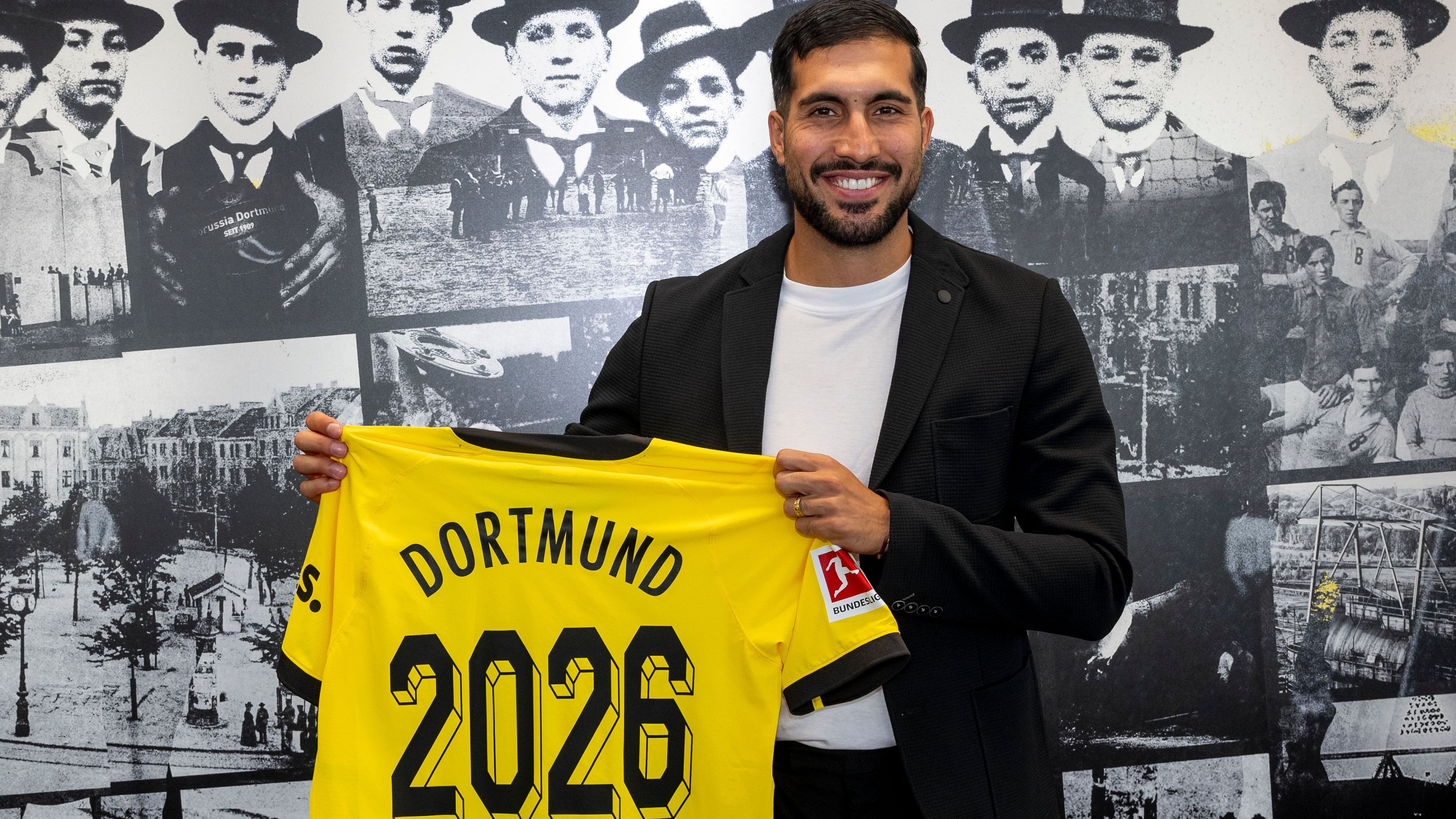 Emre Can új szerződése 2026-ig szól (Fotó: Twitter/BVB)