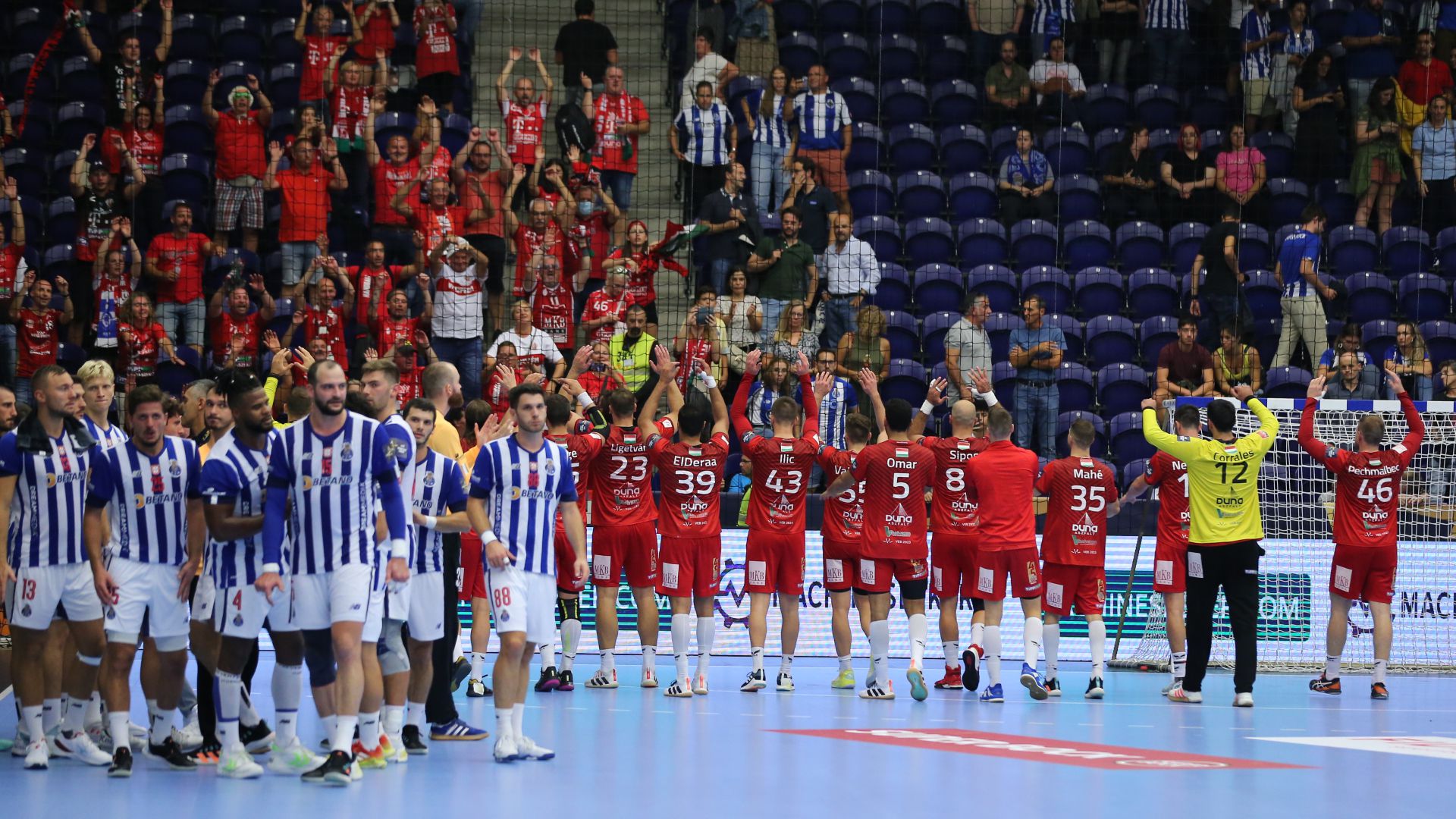 A Veszprém magabiztosan nyert Portugáliában (Fotó: handballveszprem.hu)