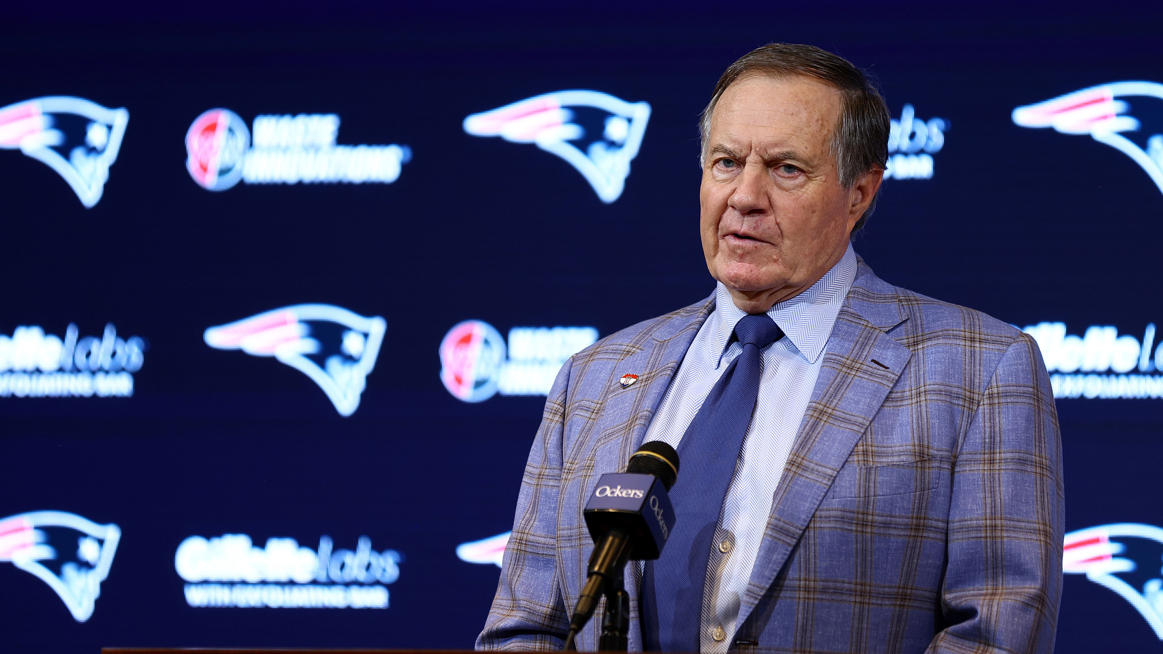 A nyolcszoros NFL-bajnok Bill Belichick ezúttal egy karikagyűrűvel bővítené gyűjteményét (Fotó: GettyImages)