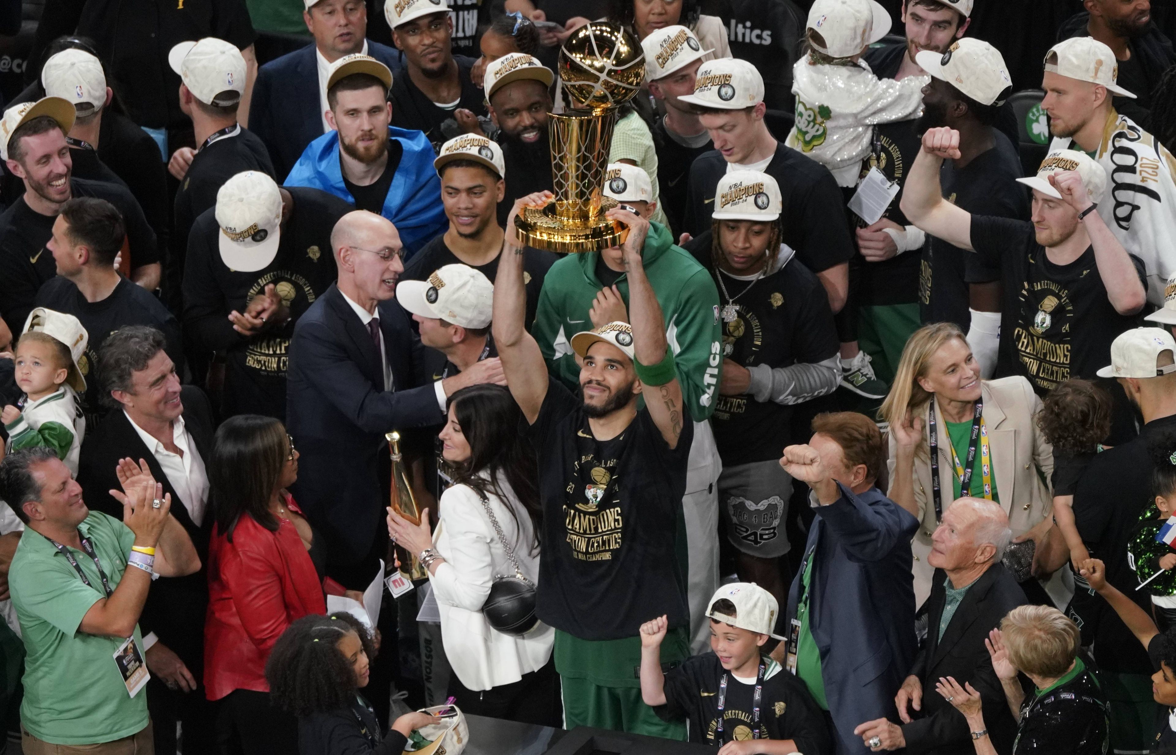 2024-ben a Boston Celtics lett a bajnok. Vajon összejön a címvédés? Fotó: Imago.