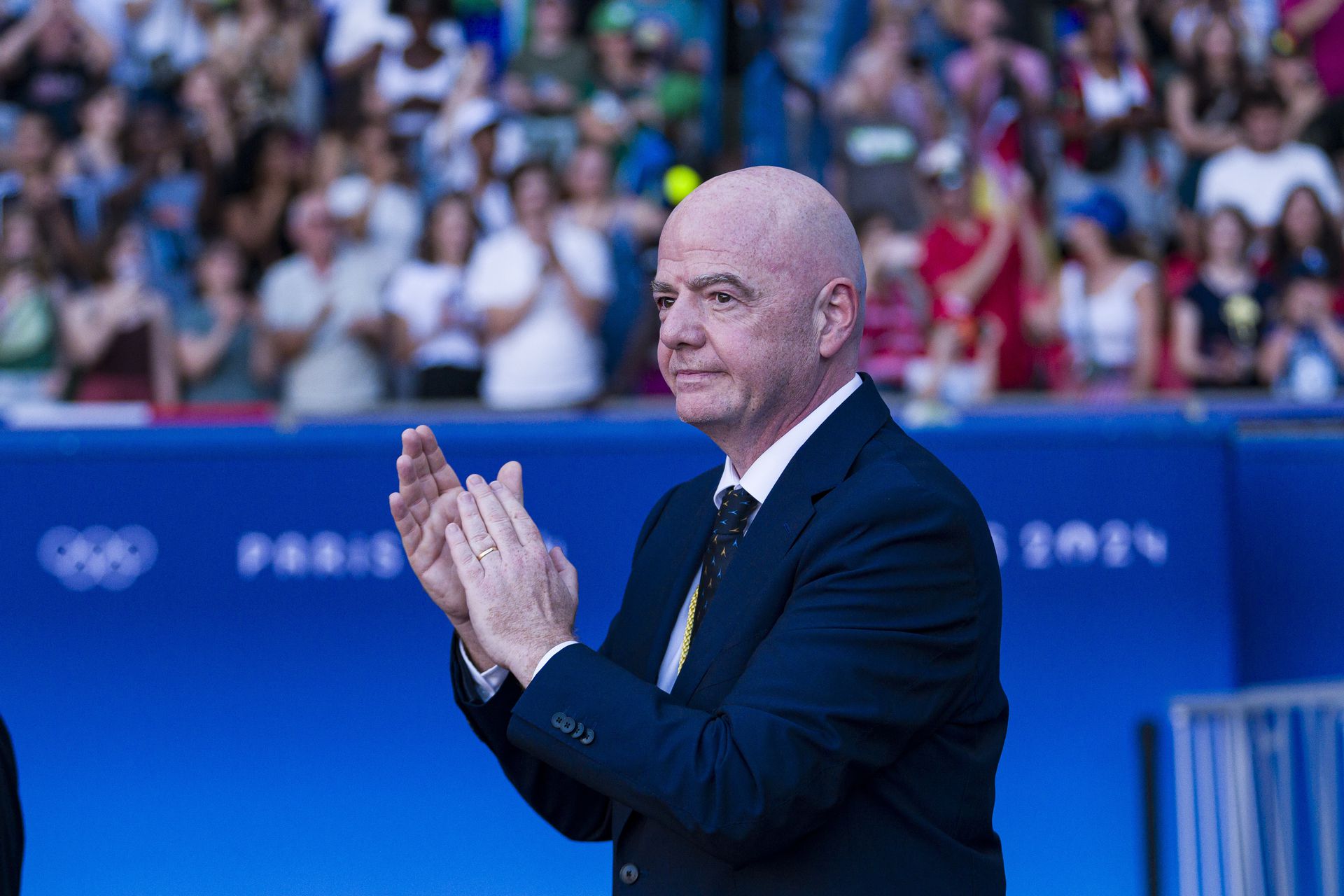 Gianni Infantino és a FIFA csak azután hozott döntést, hogy biztossá vált Messiék első helye (Fotó: Getty Images)