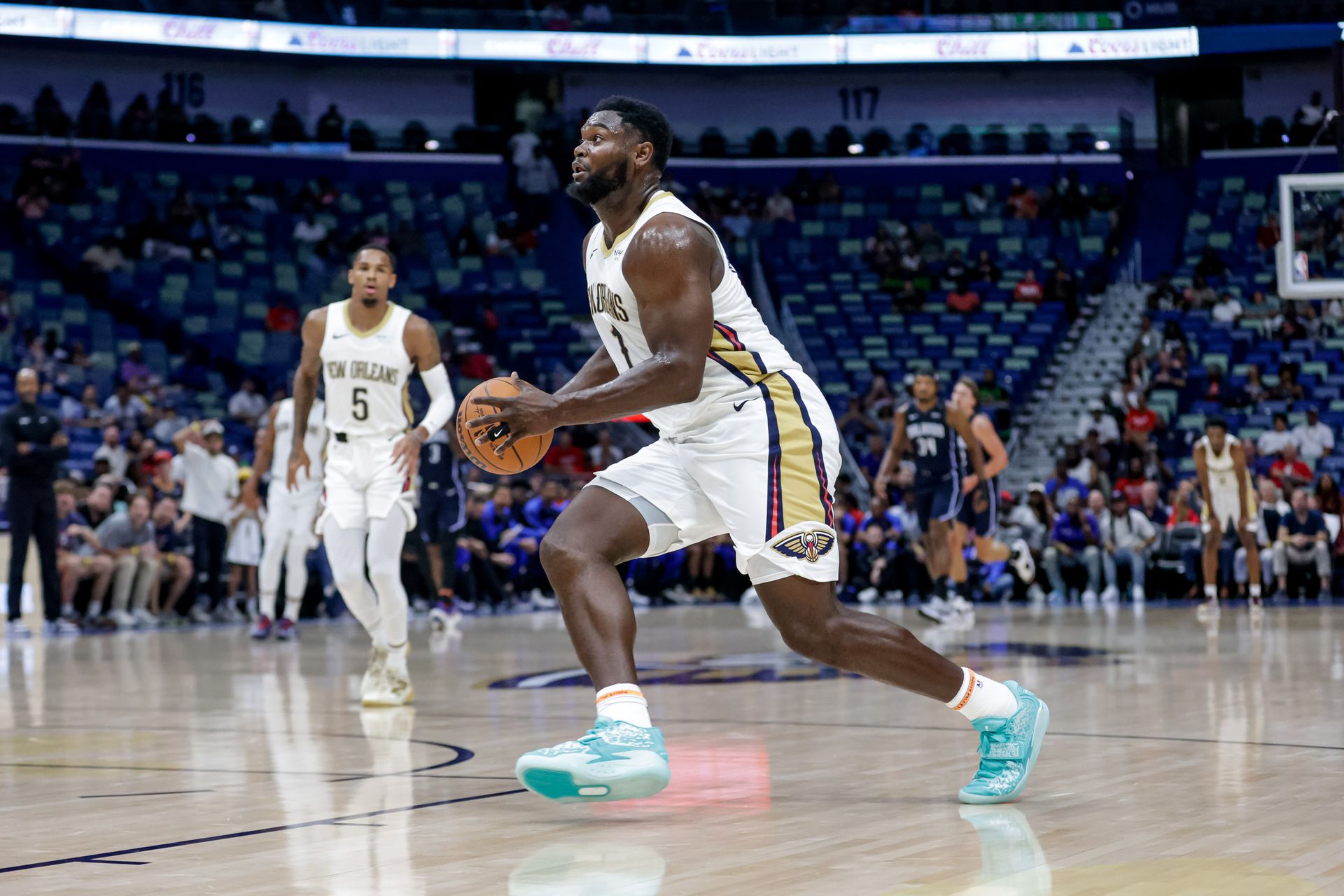 Zion Williamson állítólag élete formájában van. Fotó: Getty Images.