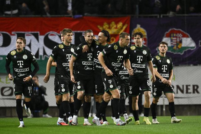 A ferencvárosiak Salzburgban is szeretnének gól(ok)nak örülni (Fotó: MTI/Szigetváry Zsolt)